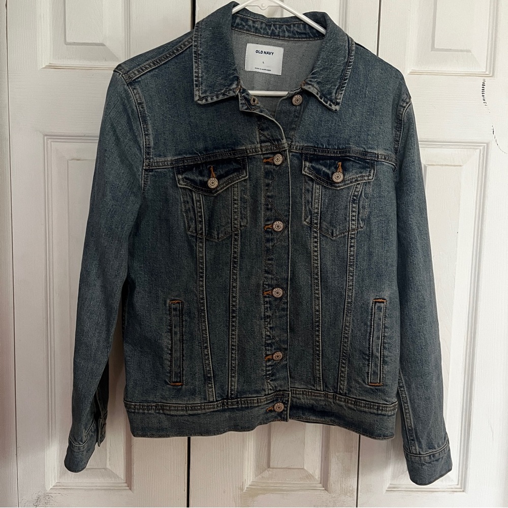 Old Navy Denim Jacket sz L